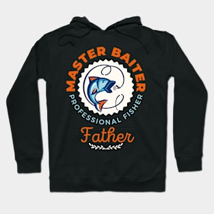 Father Master Baiter Fishing Theme Hoodie